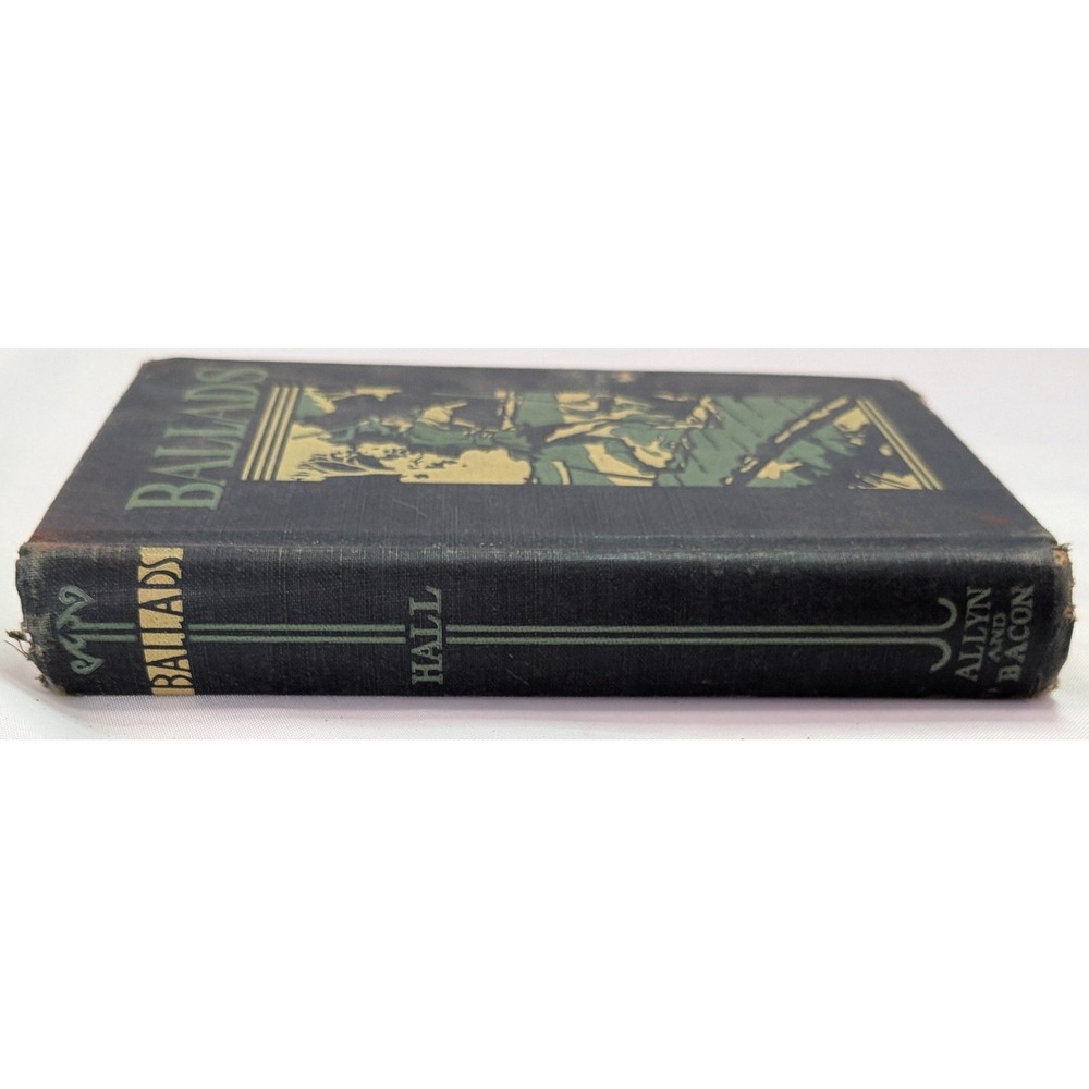Allyn and Bacon Ballads and Other Narrative Poems 1951 Blue Hardcover  1928 c - Picture 2 of 7